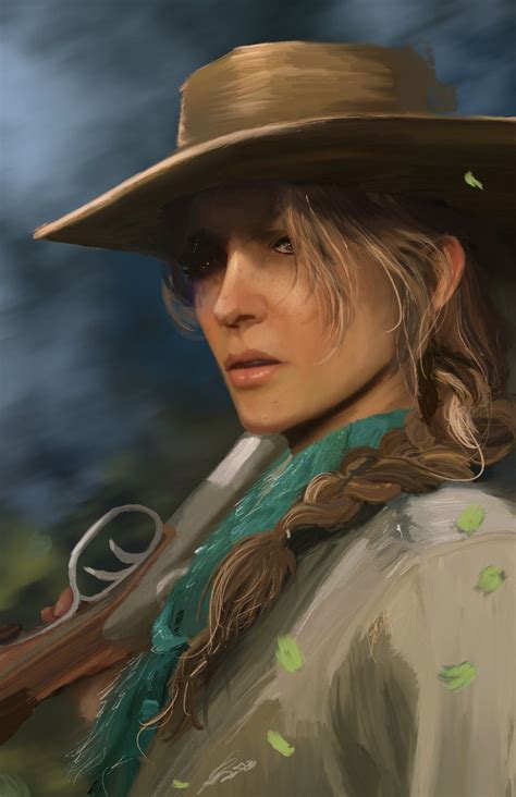 Sadie Adler riding [Fugtrup] (Red Dead Redemption) 